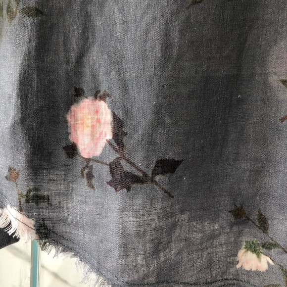 Floral Linen Coastal Grandmother Shirt - Picture 4 of 8